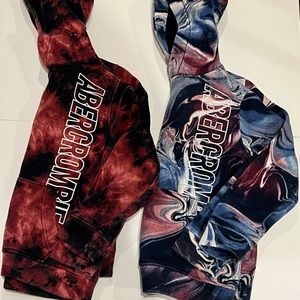 Boys size 9-10 Abercrombie hoodies